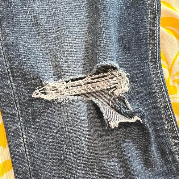 👖 RAG & BONE Blue Distressed Vashon Skinny Jeans Size 29. EUC - Picture 11 of 13